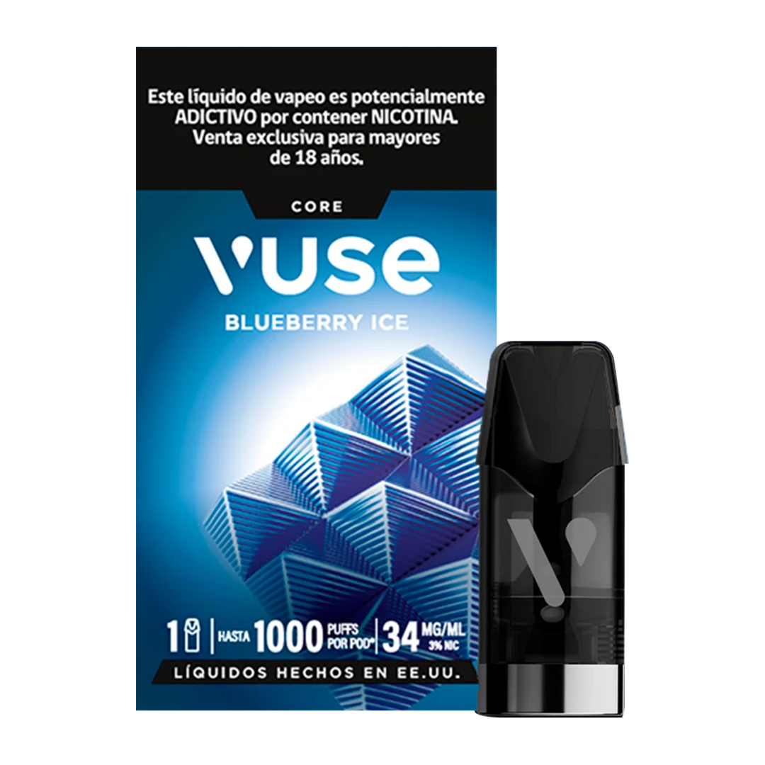 Vaporizador Blueberry Ice 2 Pod 34 mg Vuse Hestia. image number 0